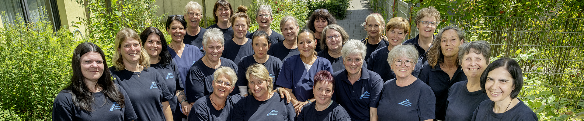 Gruppenbild des Hauswirtschaftsteams